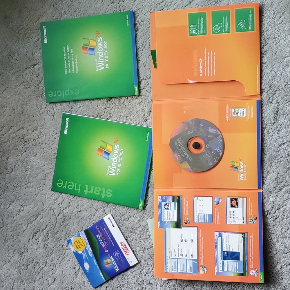 Microsoft Windows XP Home Edition Software - Picture 2 of 2